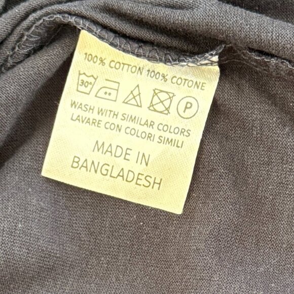 GL Italia Pompei Italy Souvenir 100% Cotton Short Sleeve T Shirt in Deep Navy - Picture 6 of 8